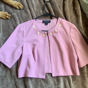 Vintage pink crop top